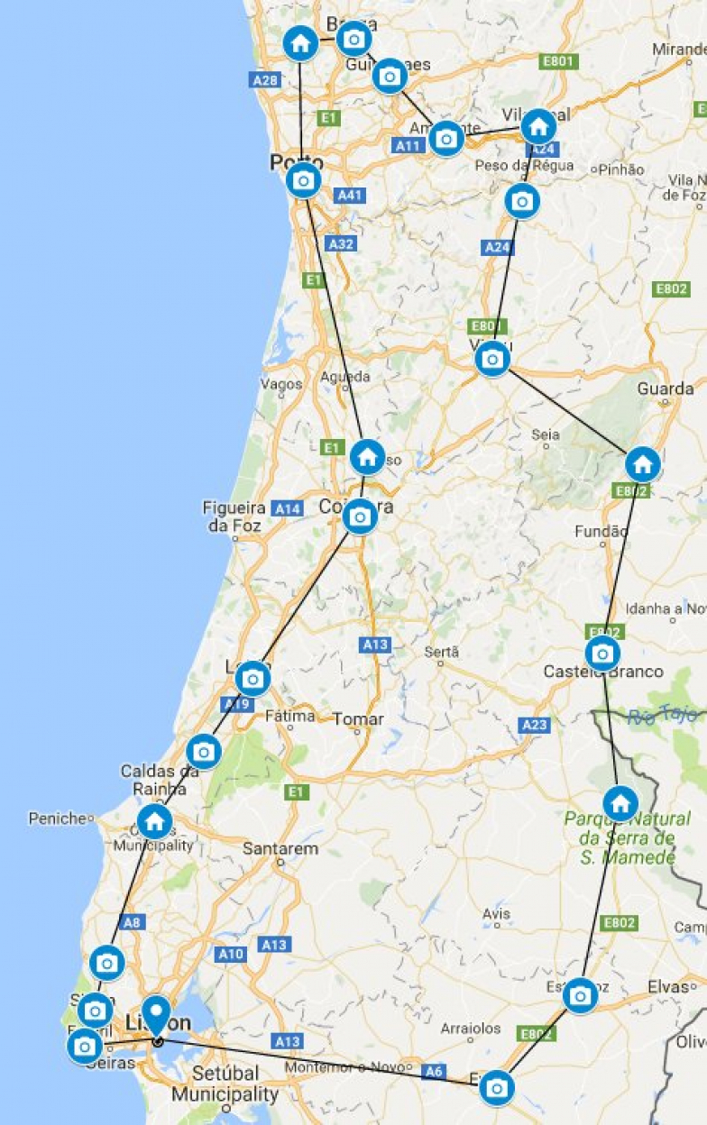Best of Portugal Tour - Highlights Of Portugal Driving Tour Trip Itinerary