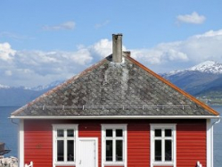 House On Norway Fjord