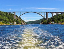 Norway Svinesund Bridge Iddefjorden