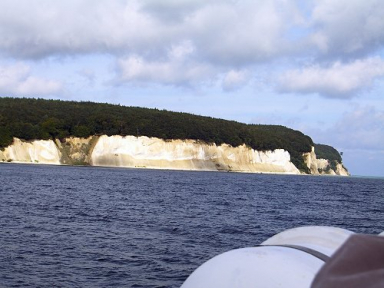 Rügen at Baltic Sea coast