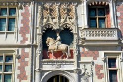 Blois Equestrian Statue Loire Valley