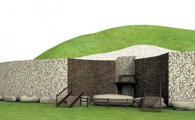 Irish Burial Mounds At Newgrange