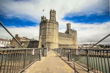 Wales Caernarfon Castle